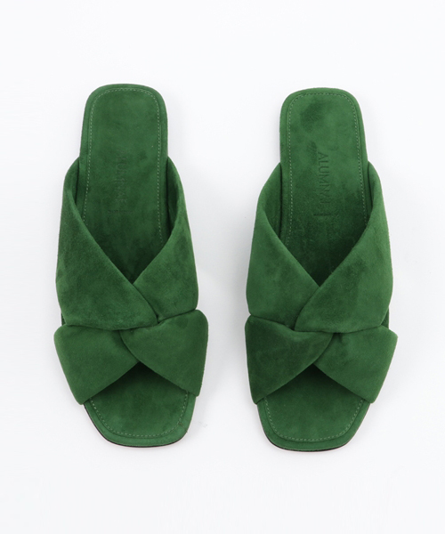 SHIPS for women（シップスフォーウィメン）の「ALUMNAE:Xクロスサンダル（サンダル・レディース・グリーン・36/37/38/35）」の5枚目の写真