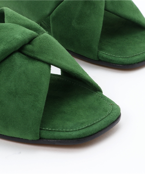 SHIPS for women（シップスフォーウィメン）の「ALUMNAE:Xクロスサンダル（サンダル・レディース・グリーン・36/37/38/35）」の6枚目の写真