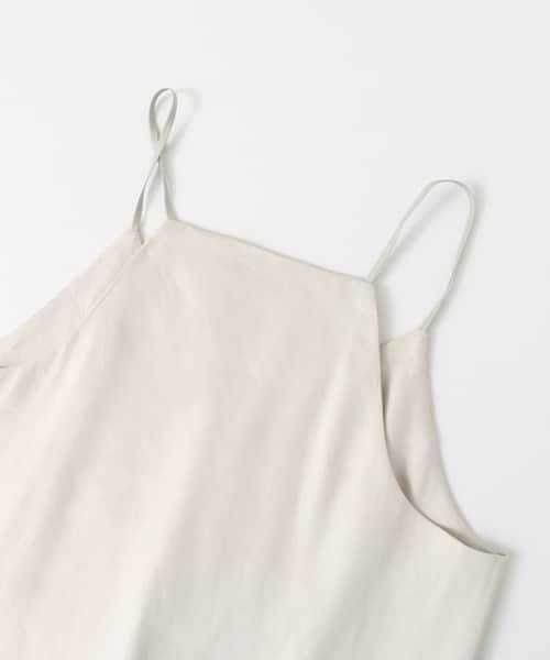 SENSE OF PLACE by URBAN RESEARCH(センスオブプレイスバイアーバンリサーチ)の「リネンキャミソール(Tシャツ/カットソー・レディース・ベージュ系その他/オレンジ・FREE)」の3枚目の写真