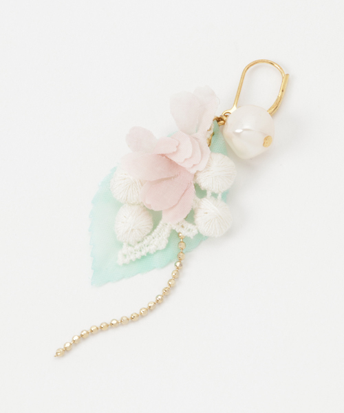 TONE SELECT GOODS(トーンセレクトグッズ)の「【ouka no mori】Notos 片耳ピアス(ピアス(片耳用)・レディース・イエロー/ブルー/ピンク・FREE)」の3枚目の写真