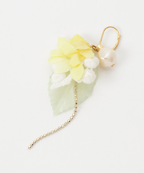 TONE SELECT GOODS(トーンセレクトグッズ)の「【ouka no mori】Notos 片耳ピアス(ピアス(片耳用)・レディース・イエロー/ブルー/ピンク・FREE)」の2枚目の写真