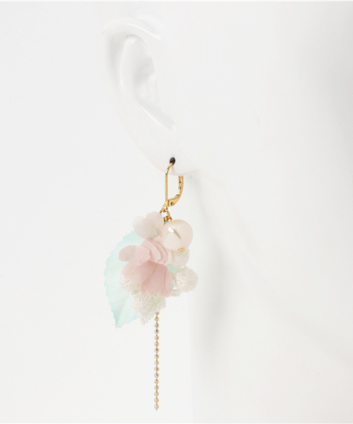 TONE SELECT GOODS(トーンセレクトグッズ)の「【ouka no mori】Notos 片耳ピアス(ピアス(片耳用)・レディース・イエロー/ブルー/ピンク・FREE)」の5枚目の写真