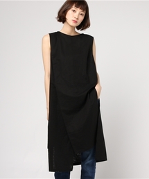 ENFOLD | ボイルダブルガーゼ ランダムヘムT/T(Tシャツ/カットソー)