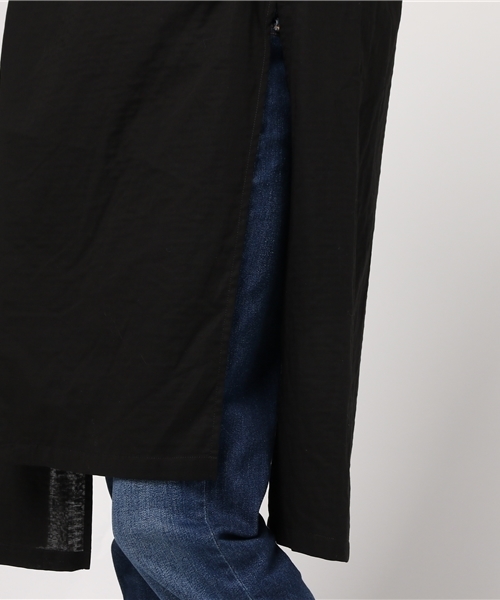 ENFOLD（エンフォルド）の「ボイルダブルガーゼ ランダムヘムT/T（Tシャツ/カットソー・レディース・ブラック・38）」の8枚目の写真