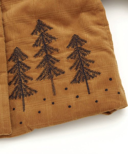 アプレレクール　森の刺繍コート アプレレクール アウター 森の刺繍 90 - メルカリ