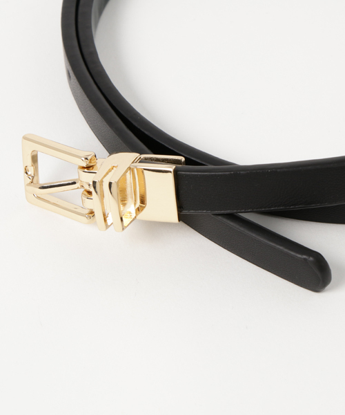 LBC（エルビーシー）の「リバーシブルベルト                    （ベルト・レディース・ブラック/ダークブラウン/ライトブラウン・FREE）」の4枚目の写真