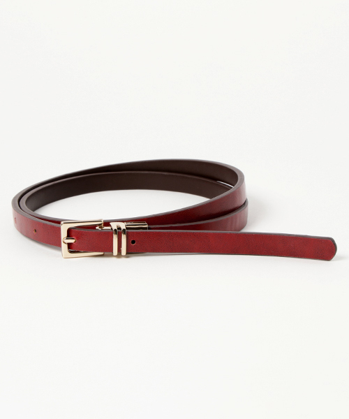 LBC（エルビーシー）の「リバーシブルベルト                    （ベルト・レディース・ブラック/ダークブラウン/ライトブラウン・FREE）」の8枚目の写真