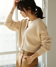 A part by | 【洗濯機で洗える】5GCAラメ2WAYカーディガンLS 780417 (カーディガン/ボレロ)