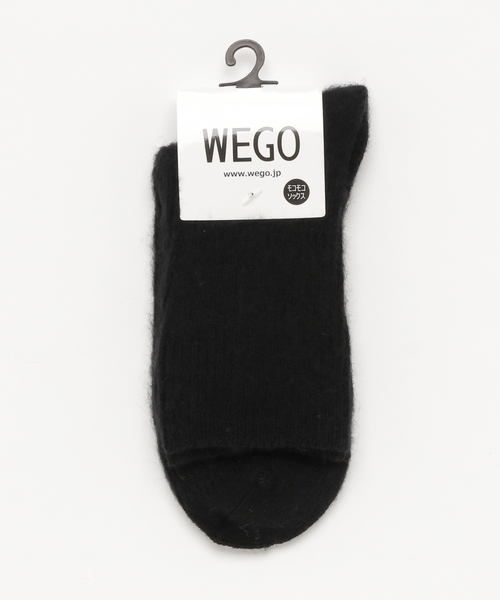 WEGO(ウィゴー)の「WEGO/もこもこソックス(ソックス/靴下・レディース・ブラック/ダークグリーン/ホワイト/グレー/ワイン・FREE)」の2枚目の写真