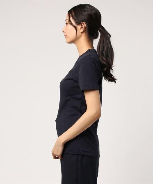 ATON（エイトン）の「【ATON】SUPIMA WIDE RIB CREW NECK T