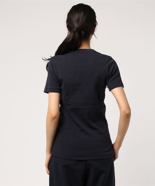 ATON（エイトン）の「【ATON】SUPIMA WIDE RIB CREW NECK T
