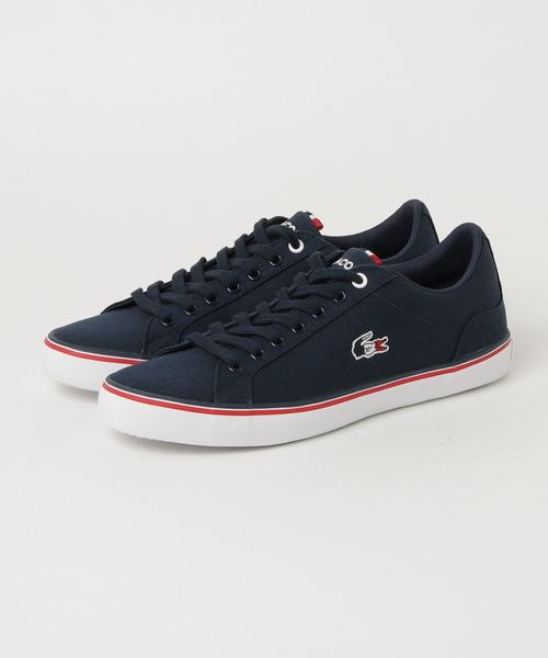 Lacoste シューズ ラコステ Lerond Lerond 218 1 Cam0148 Qsp Cam0148 092nvy Wht スニーカー Lacoste ラコステ のファッション