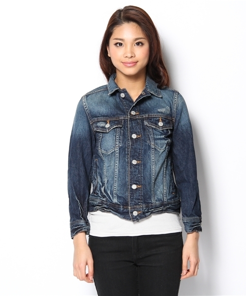 ROSE BUD（ローズバッド）の「S-LJ-13104 WESTERN JACKET（デニムジャケット・レディース・ブルー/ライトブルー・ONE SIZE）」の11枚目の写真