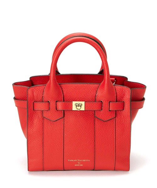 TOPKAPI（トプカピ）の「イタリアンレザーベルテッド2wayミニトート  