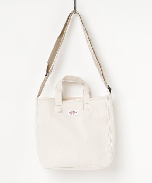 DANTON（ダントン）の「【DANTON / ダントン】UTILITY BAG（トートバッグ・レディース・ブラック/グレー/ベージュ/ネイビー/ピンク/レッド/オレンジ/ダークオリーブ/パープル/キナリ/サンドベージュ/ピンク系その他/ダークグリーン/ブラウン/モカ・FREE）」の2枚目の写真