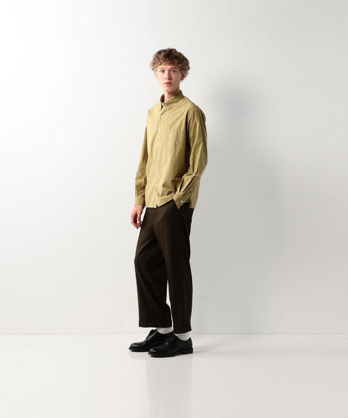 Steven Alan（スティーブンアラン）の「＜Steven Alan＞TYPEWRITER SINGLE NEEDLE SHIRT-BOLD/シャツ（シャツ/ブラウス・メンズ・ベージュ/ブラック/ホワイト・SMALL/MEDIUM/X-LARGE/LARGE）」の12枚目の写真