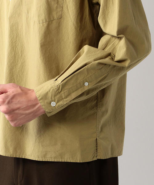 Steven Alan（スティーブンアラン）の「＜Steven Alan＞TYPEWRITER SINGLE NEEDLE SHIRT-BOLD/シャツ（シャツ/ブラウス・メンズ・ベージュ/ブラック/ホワイト・SMALL/MEDIUM/X-LARGE/LARGE）」の10枚目の写真