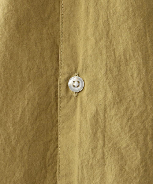 Steven Alan（スティーブンアラン）の「＜Steven Alan＞TYPEWRITER SINGLE NEEDLE SHIRT-BOLD/シャツ（シャツ/ブラウス・メンズ・ベージュ/ブラック/ホワイト・SMALL/MEDIUM/X-LARGE/LARGE）」の9枚目の写真