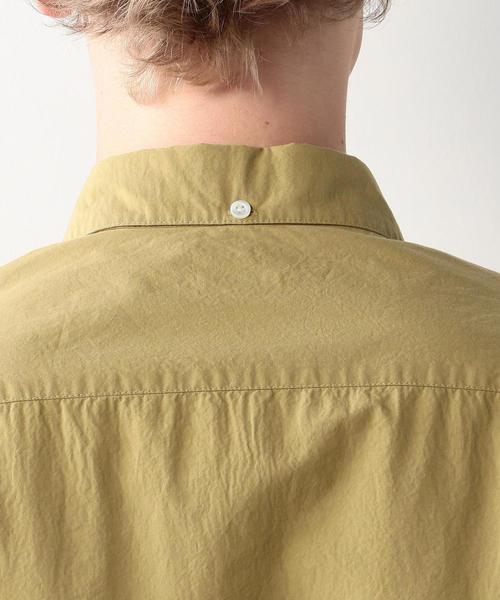 Steven Alan（スティーブンアラン）の「＜Steven Alan＞TYPEWRITER SINGLE NEEDLE SHIRT-BOLD/シャツ（シャツ/ブラウス・メンズ・ベージュ/ブラック/ホワイト・SMALL/MEDIUM/X-LARGE/LARGE）」の5枚目の写真