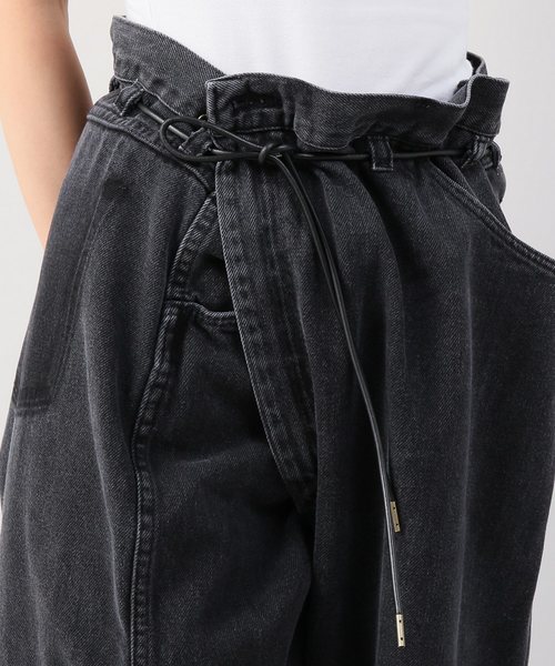 MAISON EUREKA（メゾンエウレカ）の「【MAISON EUREKA】 VINTAGE REWORK BIGGY PANTS（デニムパンツ・レディース・ブラック・MEDIUM/SMALL）」の13枚目の写真