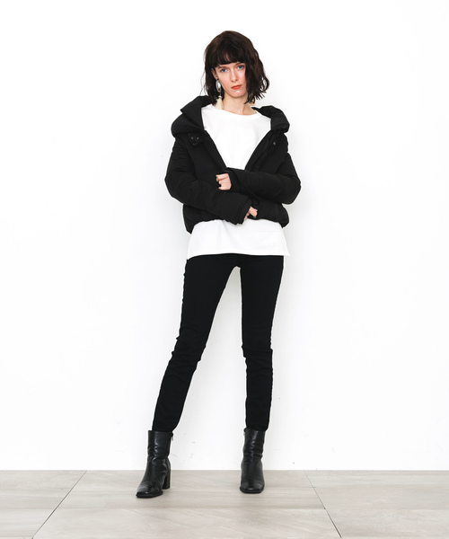 YOSOOU（ヨソオウ）の「【YOSOOU】Two Piece Collar Jacket YO811011（ダウンジャケット/コート・レディース・ブラック/ネイビー/キャメル・MEDIUM）」の15枚目の写真