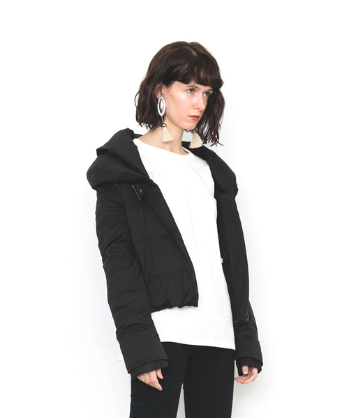 YOSOOU（ヨソオウ）の「【YOSOOU】Two Piece Collar Jacket YO811011（ダウンジャケット/コート・レディース・ブラック/ネイビー/キャメル・MEDIUM）」の11枚目の写真