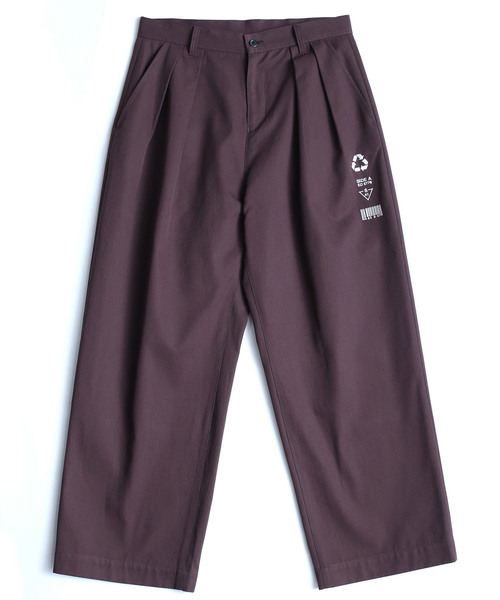 SHAREEF（シャリーフ）の「KERSEY WIDE PANTS（その他パンツ・メンズ・ブラック/ブラウン・1/2/3）」の2枚目の写真