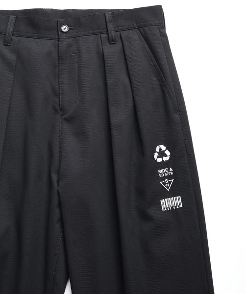 SHAREEF（シャリーフ）の「KERSEY WIDE PANTS（その他パンツ・メンズ・ブラック/ブラウン・1/2/3）」の6枚目の写真