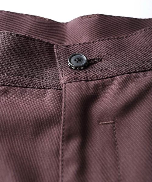 SHAREEF（シャリーフ）の「KERSEY WIDE PANTS（その他パンツ・メンズ・ブラック/ブラウン・1/2/3）」の14枚目の写真