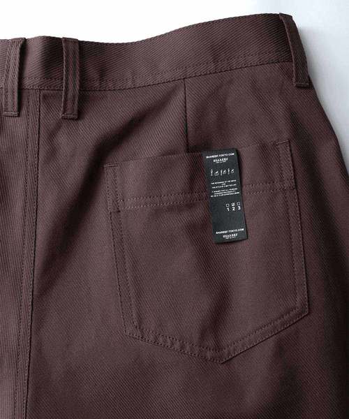 SHAREEF（シャリーフ）の「KERSEY WIDE PANTS（その他パンツ・メンズ・ブラック/ブラウン・1/2/3）」の16枚目の写真