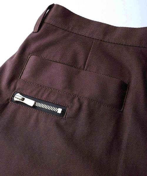 SHAREEF（シャリーフ）の「KERSEY WIDE PANTS（その他パンツ・メンズ・ブラック/ブラウン・1/2/3）」の17枚目の写真