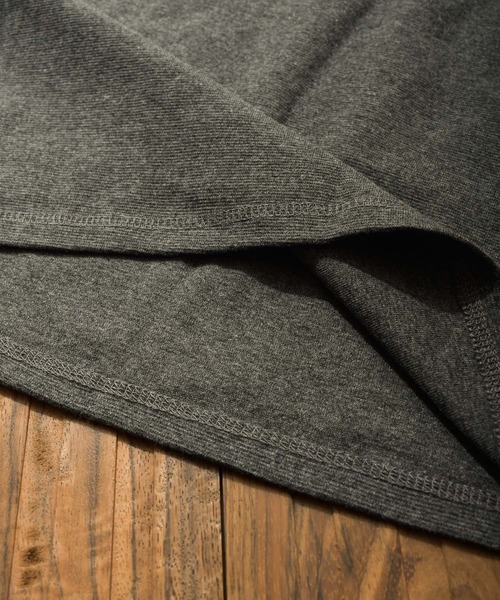 Bling Leads(ブリングリーズ)の「【Bl】【Bling Leads】Uネック半袖Tシャツ(Tシャツ/カットソー・レディース・ブラック系その他/ブラック系その他2/ブラック/チャコールグレー/ワイン/ネイビー/ブラック×ホワイト/杢グレー/ホワイト/カーキ/ブラウン・MEDIUM/X-LARGE/LARGE)」の15枚目の写真