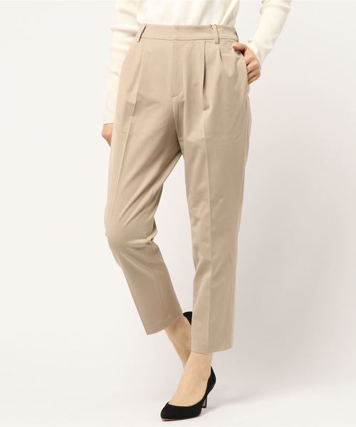 YECCA VECCA（イェッカヴェッカ）の「Ｐ．２ｗａｙストレッチタックパンツ（その他パンツ・レディース・ブラック/ベージュ/ブルー・SMALL/MEDIUM）」の22枚目の写真