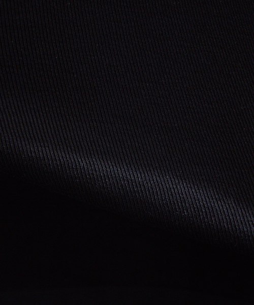 5351 POUR LES HOMMES(ゴーサンゴーイチプールオム)の「シルケットコットンVネックTシャツ(ニット/セーター・メンズ・オフホワイト/ブラック/ブラック系その他・44/46/48/50)」の8枚目の写真