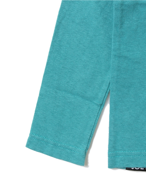 JOEY HYSTERIC（ジョーイヒステリック）の「EVIL WOMAN pt T-SH（Tシャツ/カットソー・キッズ・ホワイト/ターコイズブルー・SMALL/MEDIUM/X-SMALL）」の5枚目の写真