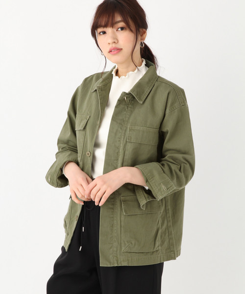 GLOBAL WORK（グローバルワーク）の「コットンツイルミリタリー