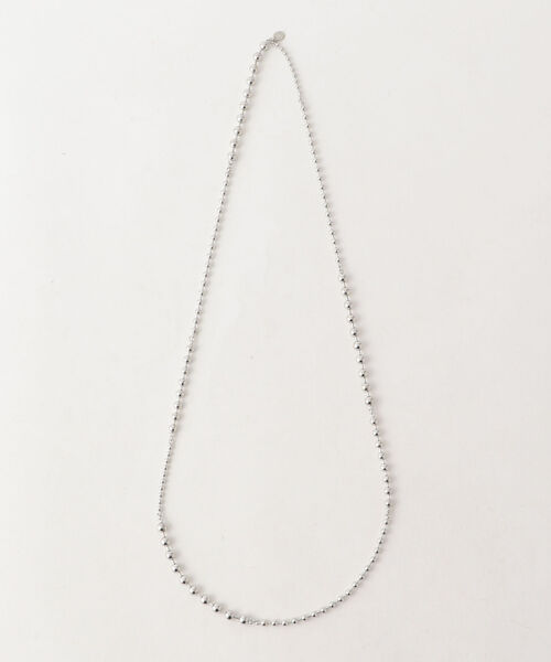 NOLLEY’S(ノーリーズ)の「ランダムボリュームチェーンネックレス(ネックレス・レディース・シルバー/ゴールド・FREE)」の2枚目の写真