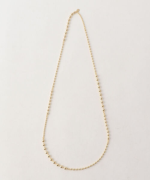 NOLLEY’S(ノーリーズ)の「ランダムボリュームチェーンネックレス(ネックレス・レディース・シルバー/ゴールド・FREE)」の1枚目の写真