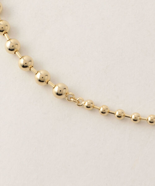 NOLLEY’S(ノーリーズ)の「ランダムボリュームチェーンネックレス(ネックレス・レディース・シルバー/ゴールド・FREE)」の3枚目の写真