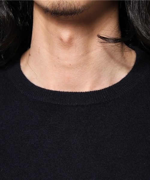 SHIPS（シップス）の「ALAN PAINE: ジーロンラムズウール クルーネック セーター（ニット/セーター・メンズ・グリーン/その他/ネイビー/オレンジ/ピンク/レッド/チャコールグレー/ブラック/キャメル・42/36/40）」の13枚目の写真