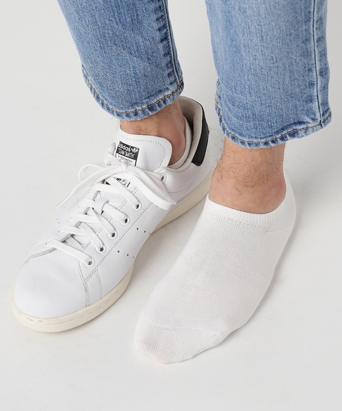 ZOZO（ゾゾ）の「ベリーショートソックス(3足セット) [MEN]（ソックス/靴下・メンズ・ホワイト/ブラック・マルチサイズ）」の7枚目の写真