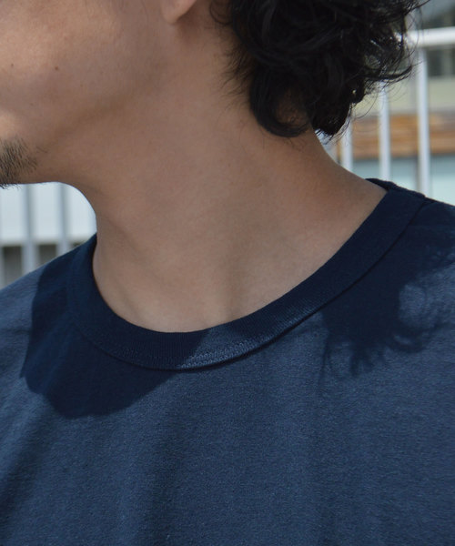 ROOPTOKYO(ループトウキョウ)の「Upcycle/アップサイクル Vintage Wash L/S Tee(Tシャツ/カットソー・メンズ・ホワイト/ブラック/ネイビー・M/L/XL)」の6枚目の写真