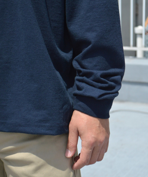 ROOPTOKYO(ループトウキョウ)の「Upcycle/アップサイクル Vintage Wash L/S Tee(Tシャツ/カットソー・メンズ・ホワイト/ブラック/ネイビー・M/L/XL)」の7枚目の写真