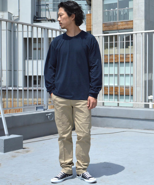 ROOPTOKYO(ループトウキョウ)の「Upcycle/アップサイクル Vintage Wash L/S Tee(Tシャツ/カットソー・メンズ・ホワイト/ブラック/ネイビー・M/L/XL)」の9枚目の写真