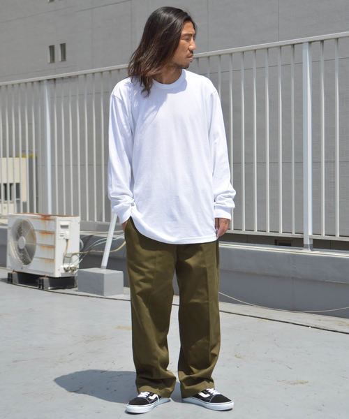 ROOPTOKYO(ループトウキョウ)の「Upcycle/アップサイクル Vintage Wash L/S Tee(Tシャツ/カットソー・メンズ・ホワイト/ブラック/ネイビー・M/L/XL)」の15枚目の写真