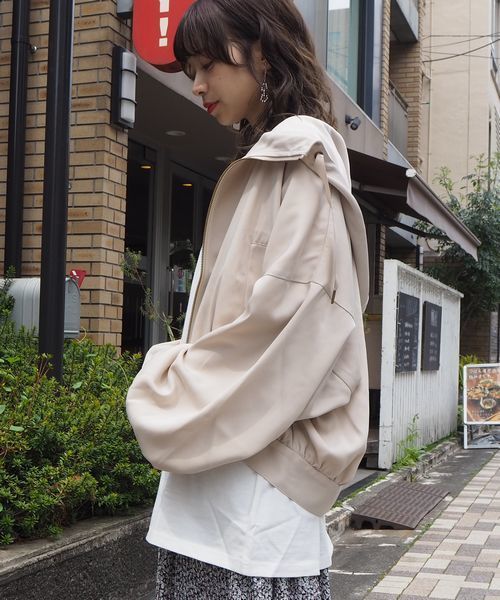 完売人気アウター ミニリップストップブルゾン マウンテンパーカー