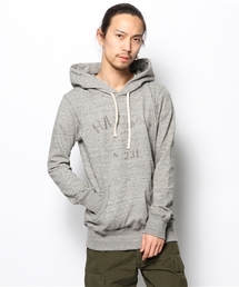 goa | ﾐｯｸｽ杢 裏毛ﾌﾟﾘﾝﾄﾌｰﾄﾞﾊﾟｰｶｰ(パーカー)