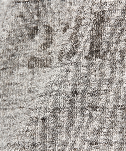 goa(ゴア)の「ミックス杢 裏毛プリントフードパーカー(パーカー・メンズ・グレー/ベージュ・FREE)」の3枚目の写真