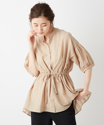 DISCOAT | モールストライプチュニックシャツ(Tシャツ/カットソー)