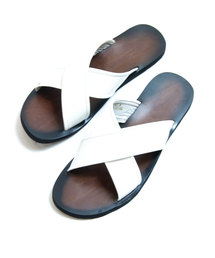 JACKROSE | S PUレザークロスベルトサンダル(サンダル)